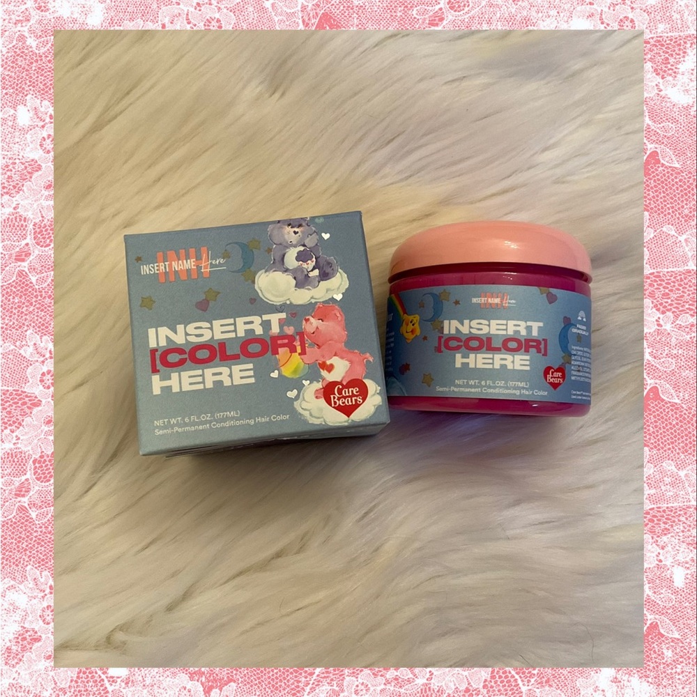 Insert Name Here x Care Bear Hair Color - Love-A-Lot Bear - New in Box